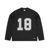 L/S HMP MESH PANEL JERSEY [BLACK]