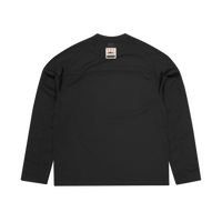 L/S HMP MESH PANEL JERSEY [BLACK]