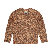 L/S HMP MESH PANEL JERSEY [LEOPARD]