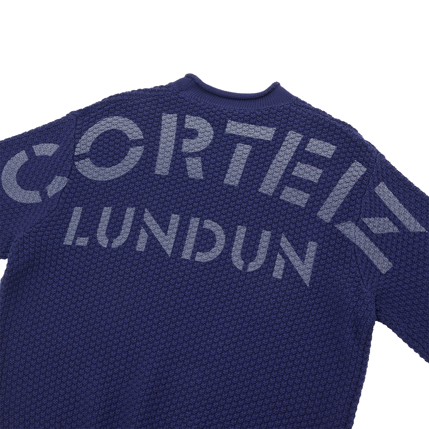 GUERILLAZ KNIT SWEATER [NAVY]