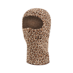 LEOPARD JACQUARD KNIT BALACLAVA [BROWN]