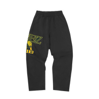 LION VARSITY OPEN HEM PANT [BLACK]