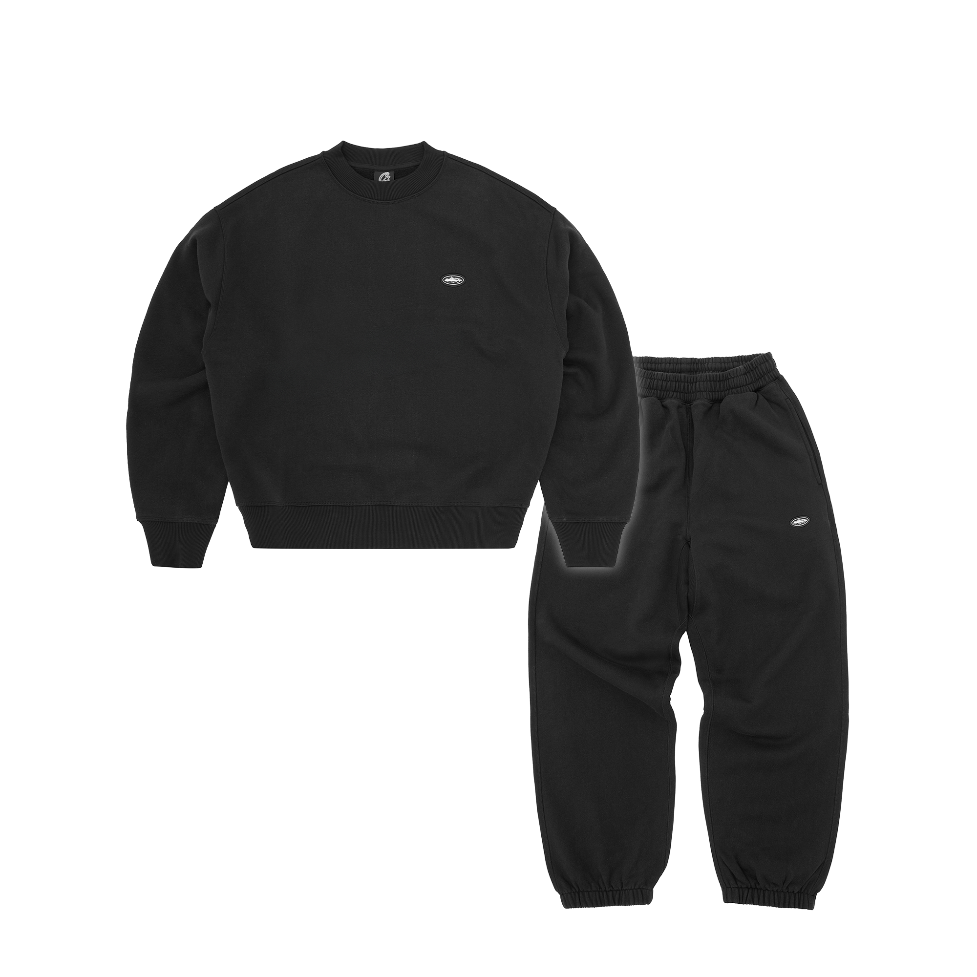 MINI ISLAND CREWNECK TRACKSUIT [BLACK]