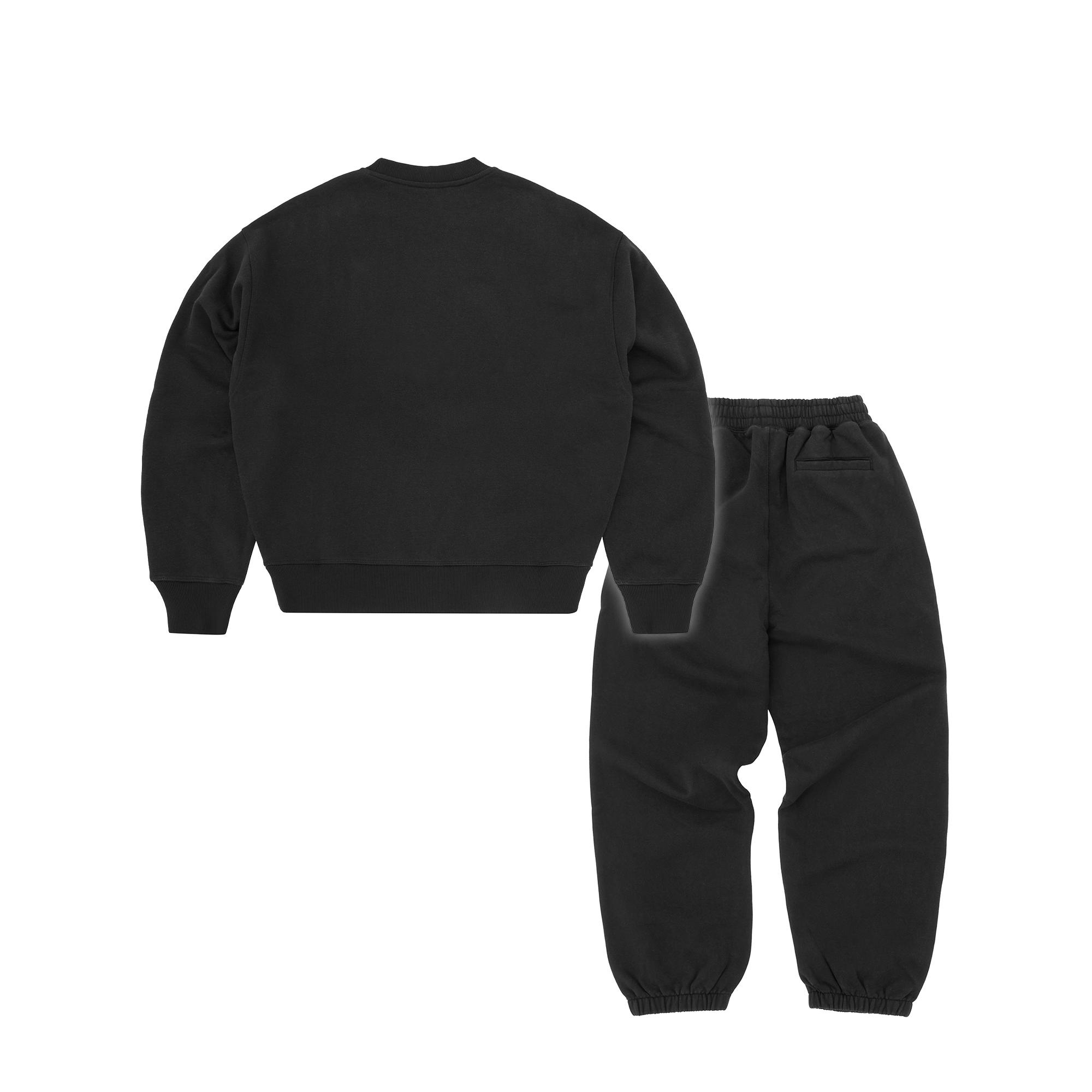 MINI ISLAND CREWNECK TRACKSUIT [BLACK]
