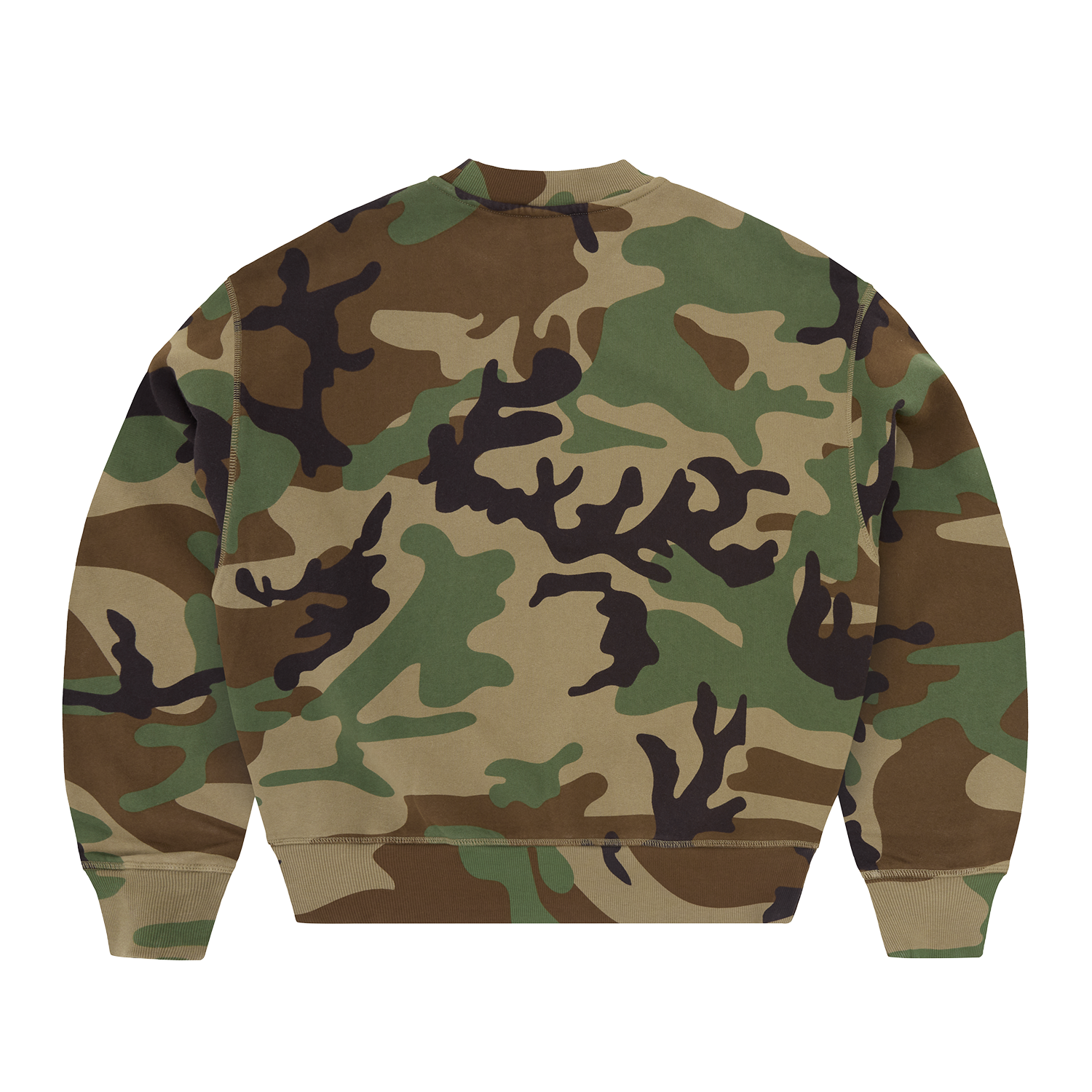 MINI ISLAND CREWNECK [WOODLAND CAMO]