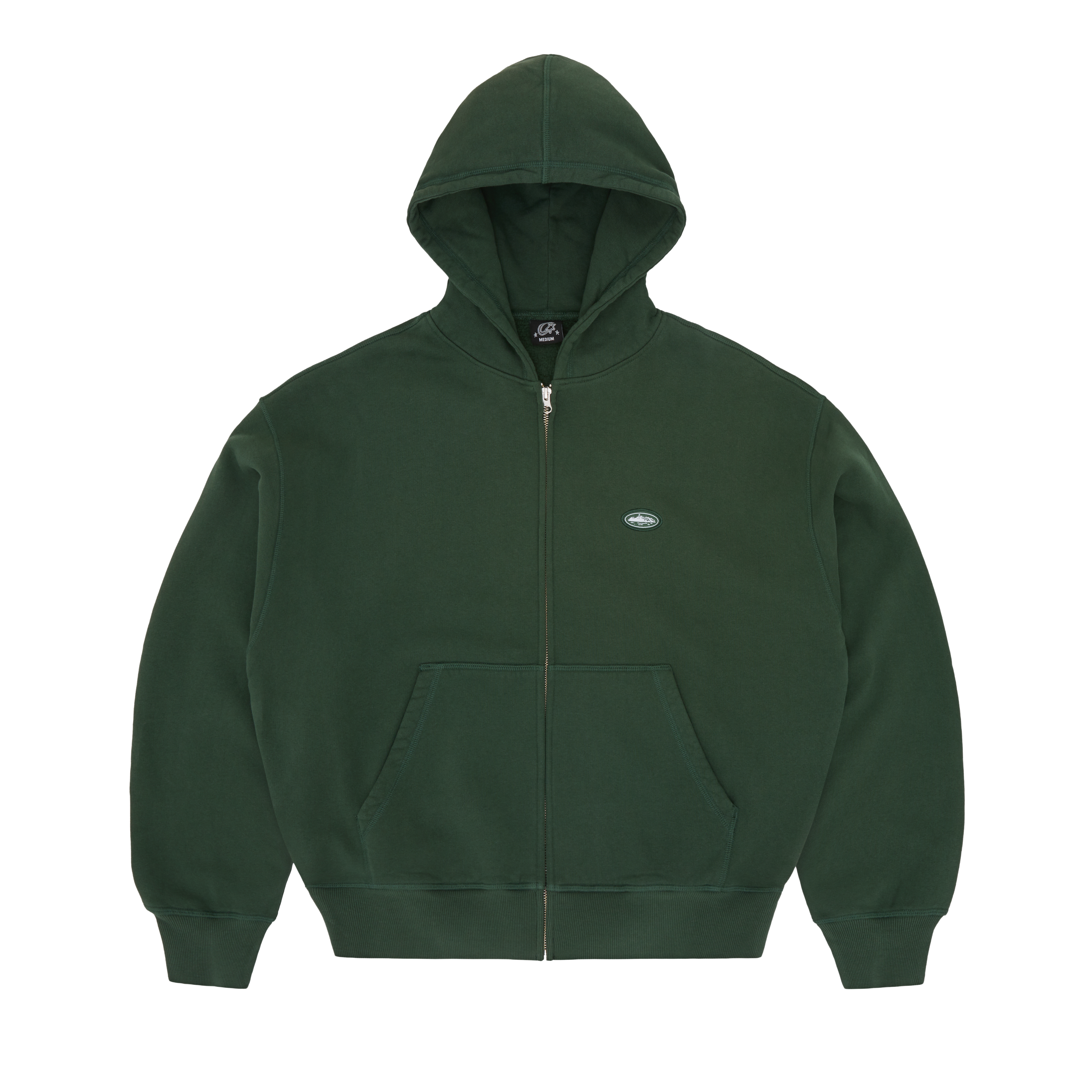 MINI ISLAND ZIP HOODIE [FOREST GREEN]
