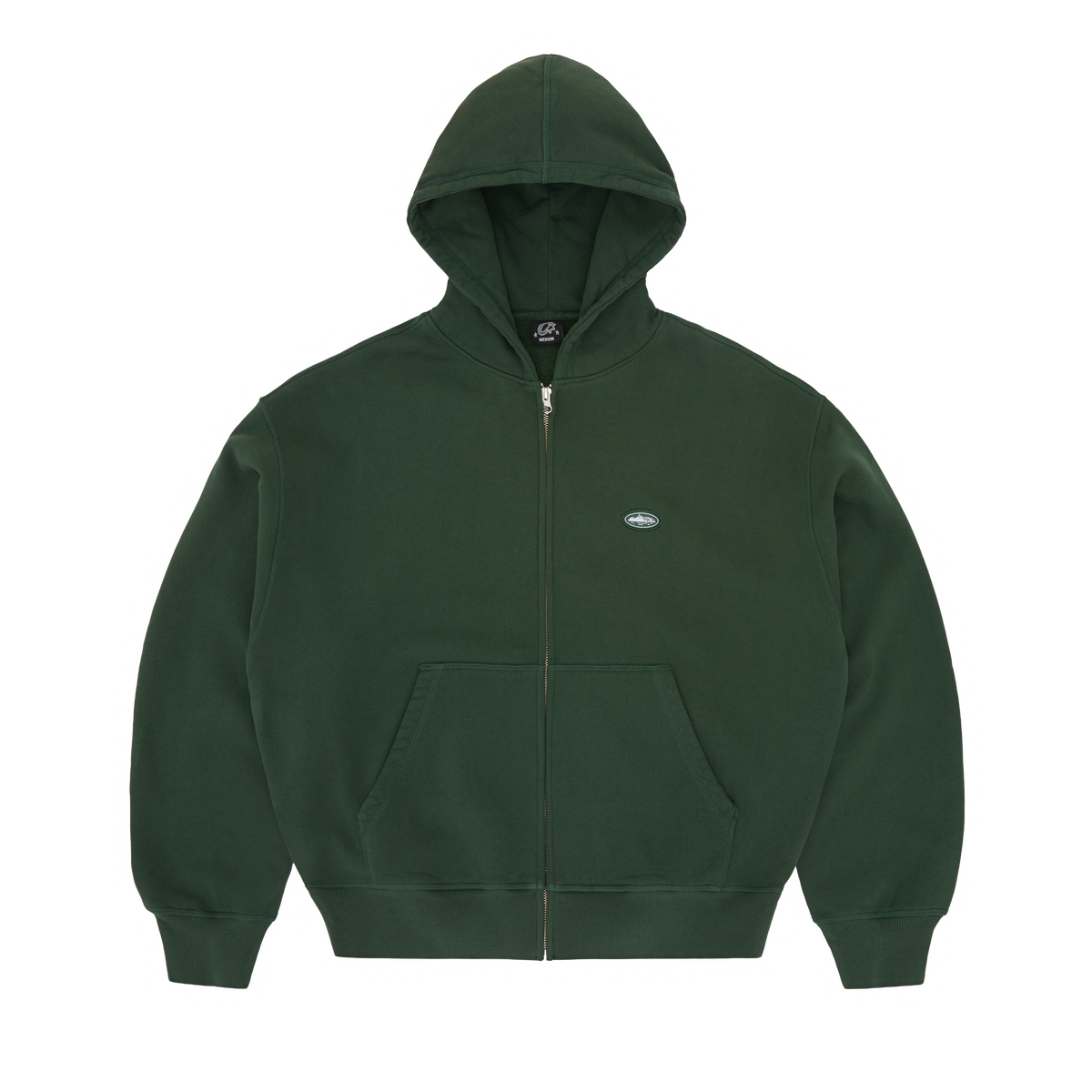 MINI ISLAND ZIP HOODIE [FOREST GREEN]