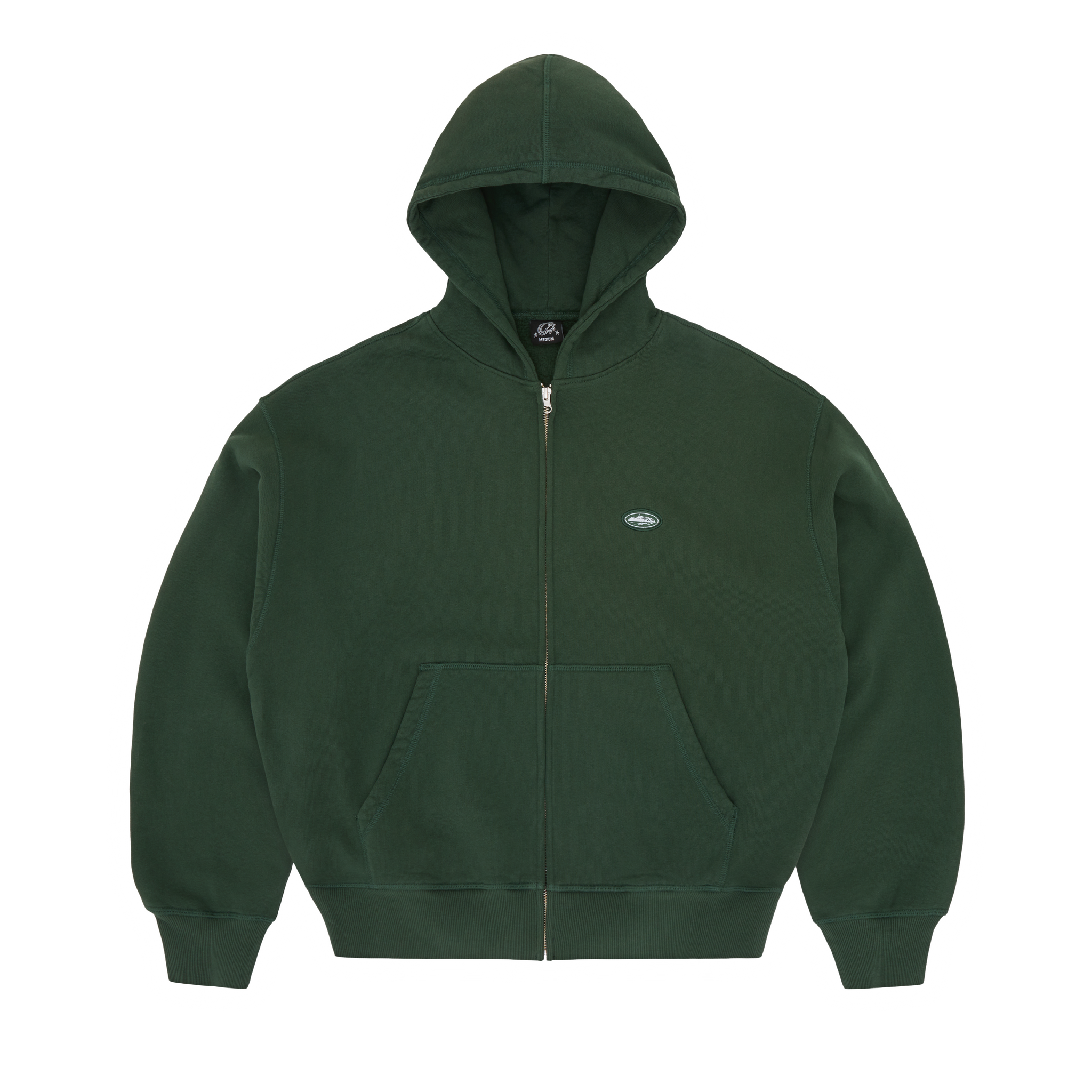 MINI ISLAND ZIP HOODIE [FOREST GREEN]