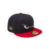CORTEIZ STORM NEW ERA 59FIFTY FITTED CAP [NAVY/RED]