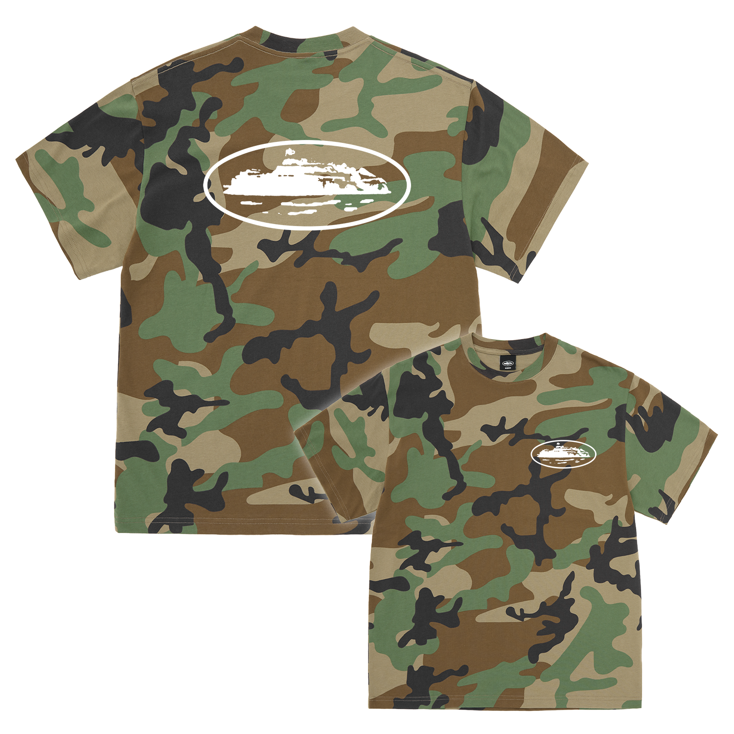 OG ISLAND TEE [WOODLAND CAMO]