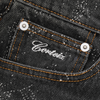 OLD ENGLISH BAGGY JEANS [BLACK WASH]