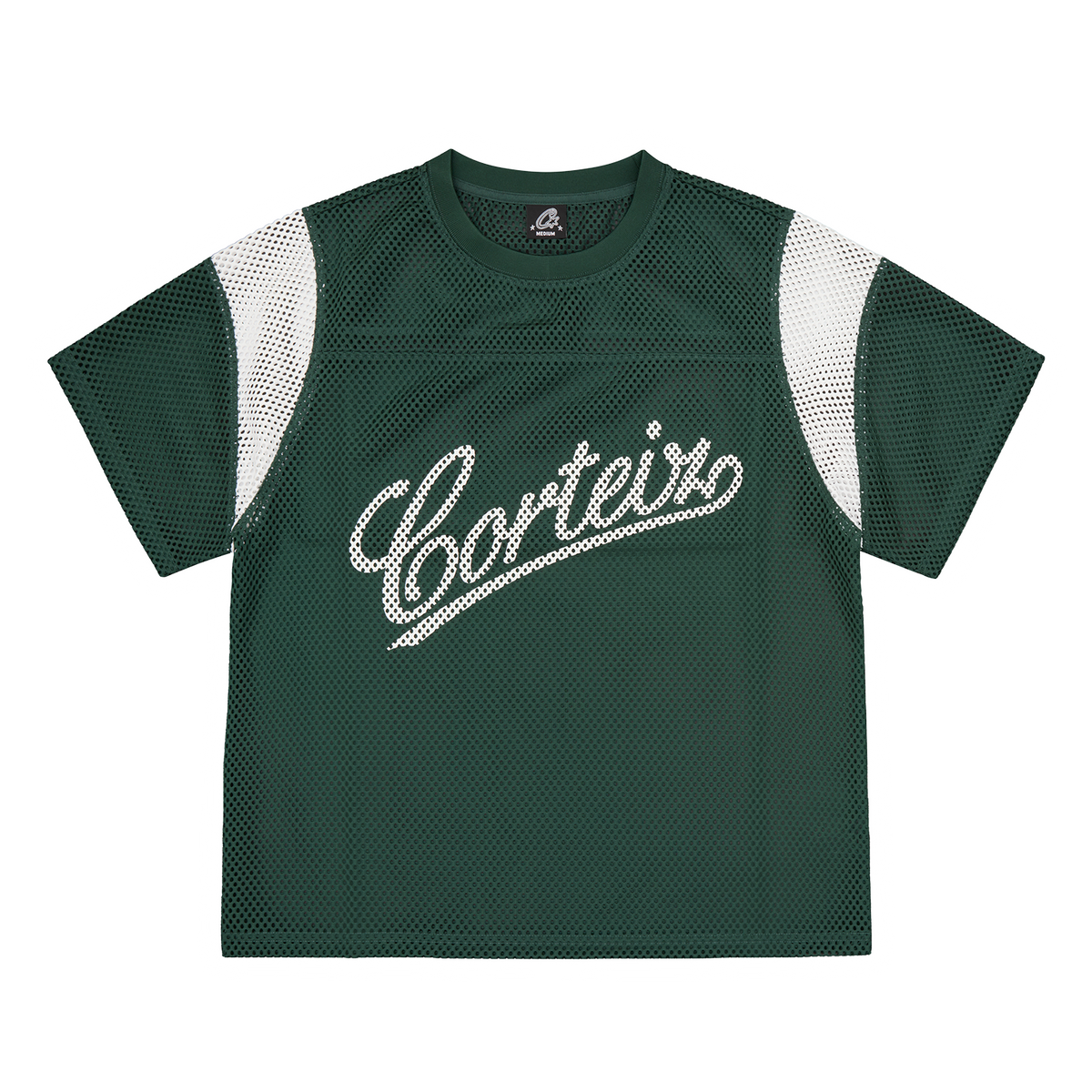 OPEN MESH PANEL JERSEY [FOREST GREEN]