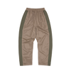 MESH PANEL TRICOT TRACK PANT [TAN / OLIVE]