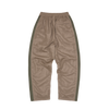 MESH PANEL TRICOT TRACK PANT [TAN / OLIVE]
