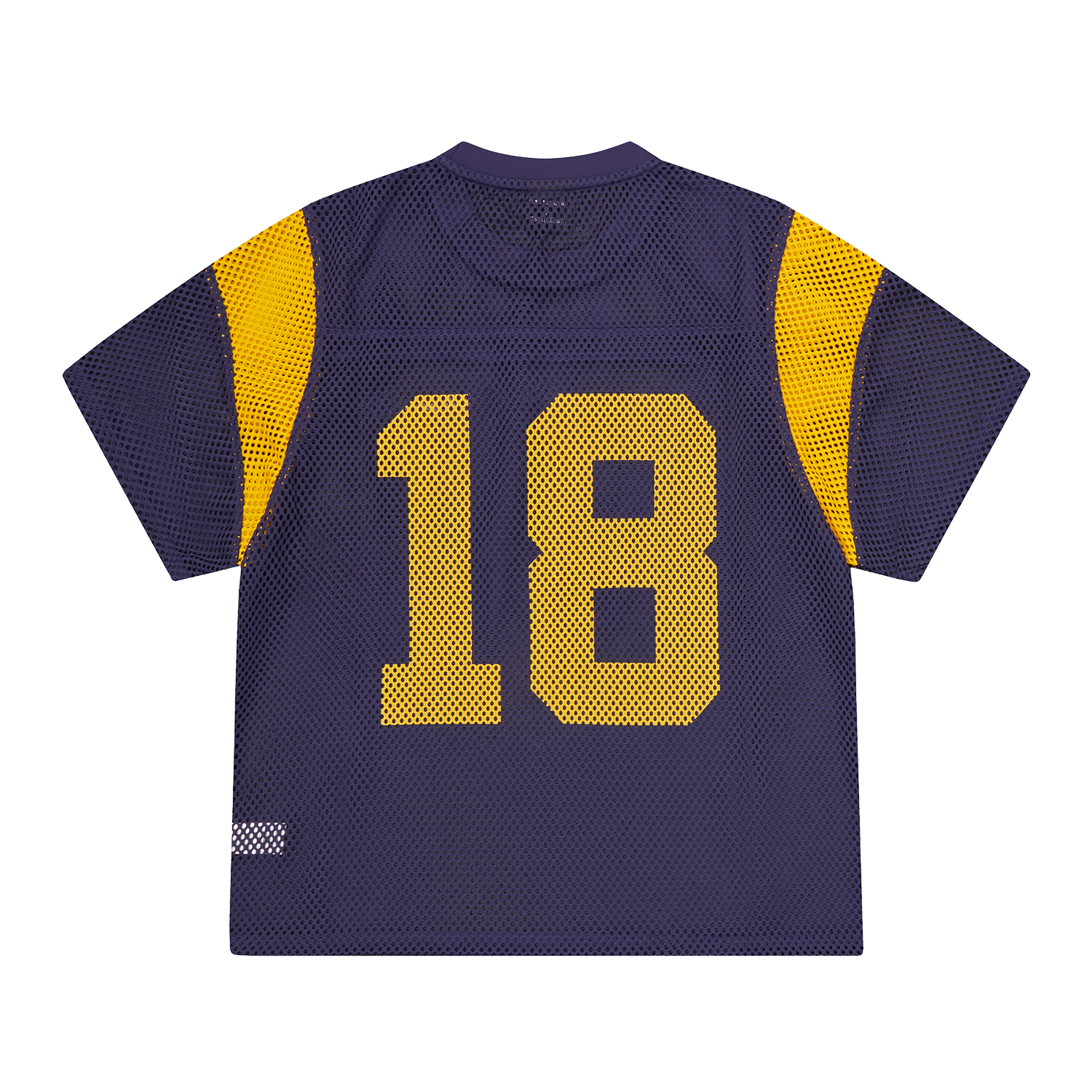 OPEN MESH PANEL JERSEY [NAVY/YELLOW]