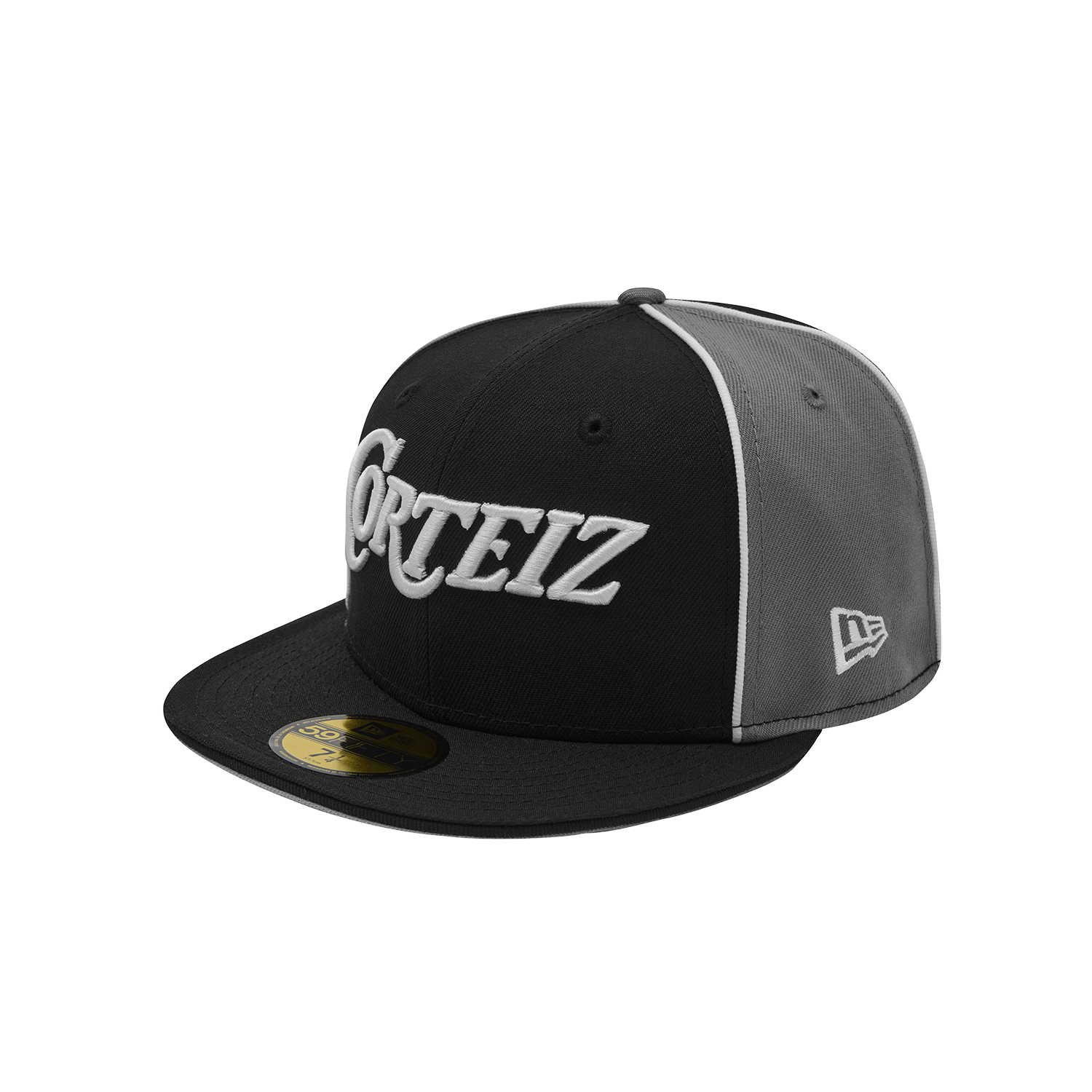PIRATE RADIO NEW ERA FITTED CAP [BLACK/GREY]