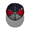 PIRATE RADIO NEW ERA FITTED CAP [NAVY/RED]