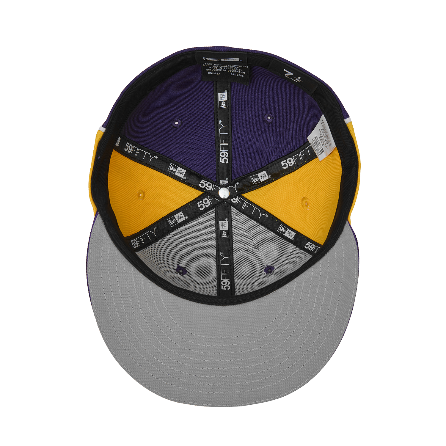 PIRATE RADIO NEW ERA FITTED CAP [PURPLE/GOLD]