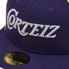 PIRATE RADIO NEW ERA FITTED CAP [PURPLE/GOLD]