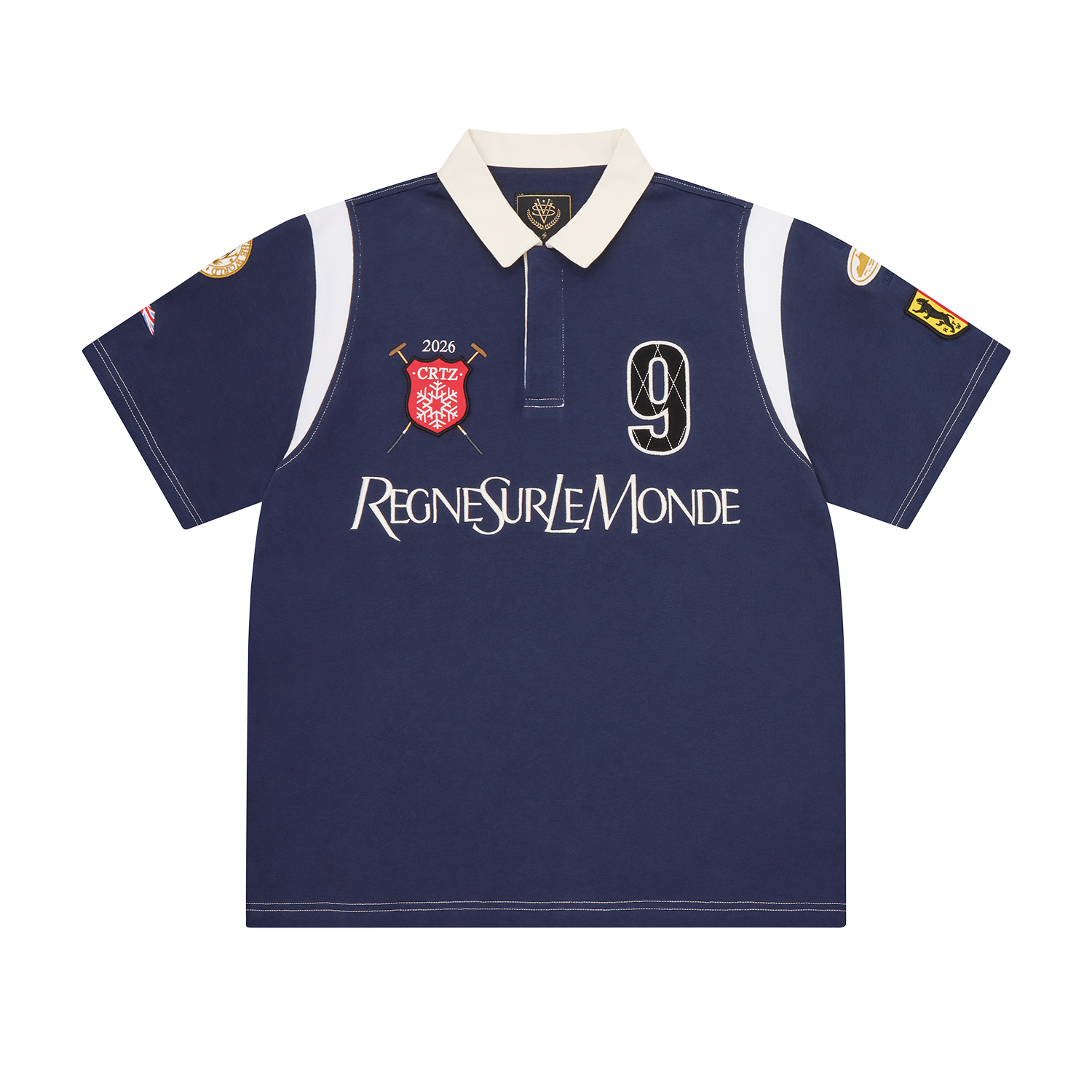 ALPINE POLO SHIRT [RSLM NAVY]
