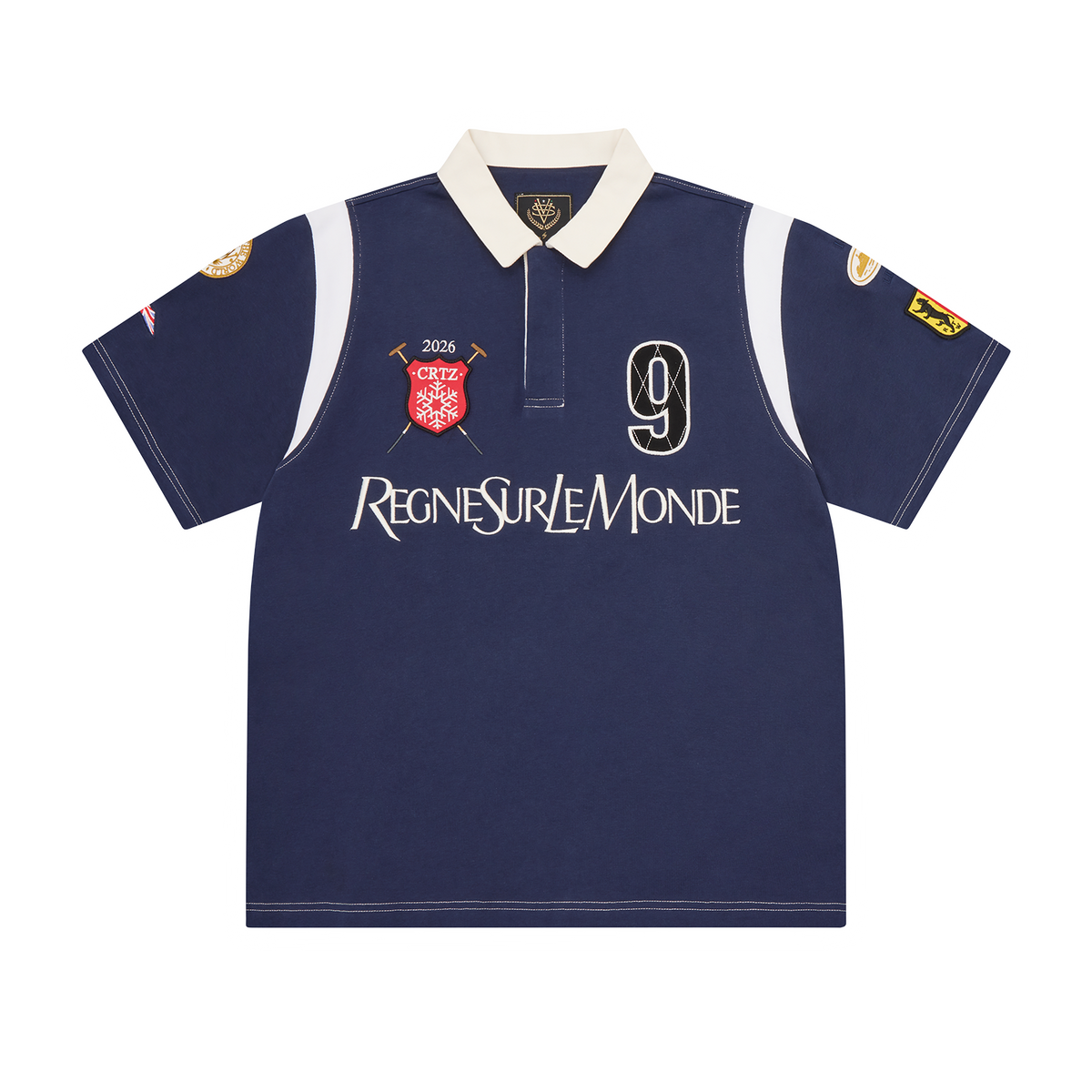 ALPINE POLO SHIRT [RSLM NAVY]
