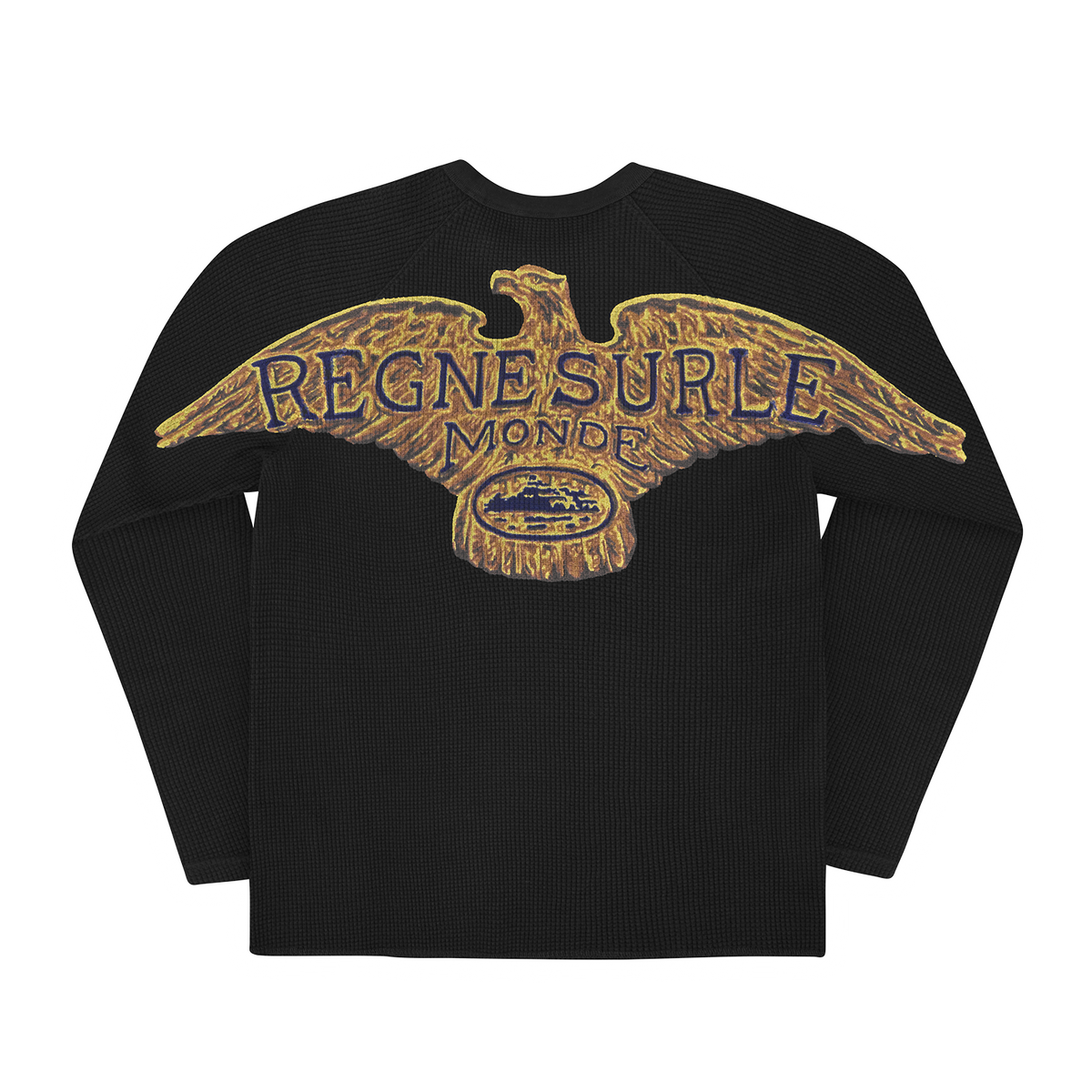 RSLM EAGLE WAFFLE THERMAL [BLACK]