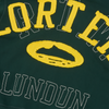 LUNDUN STITCH ZIP HOODIE [FOREST / YELLOW]