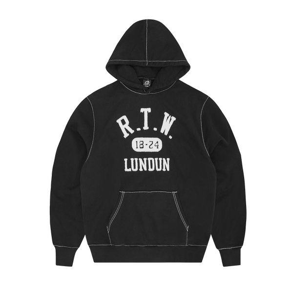 RTW COLLEGE HOODIE [BLACK]