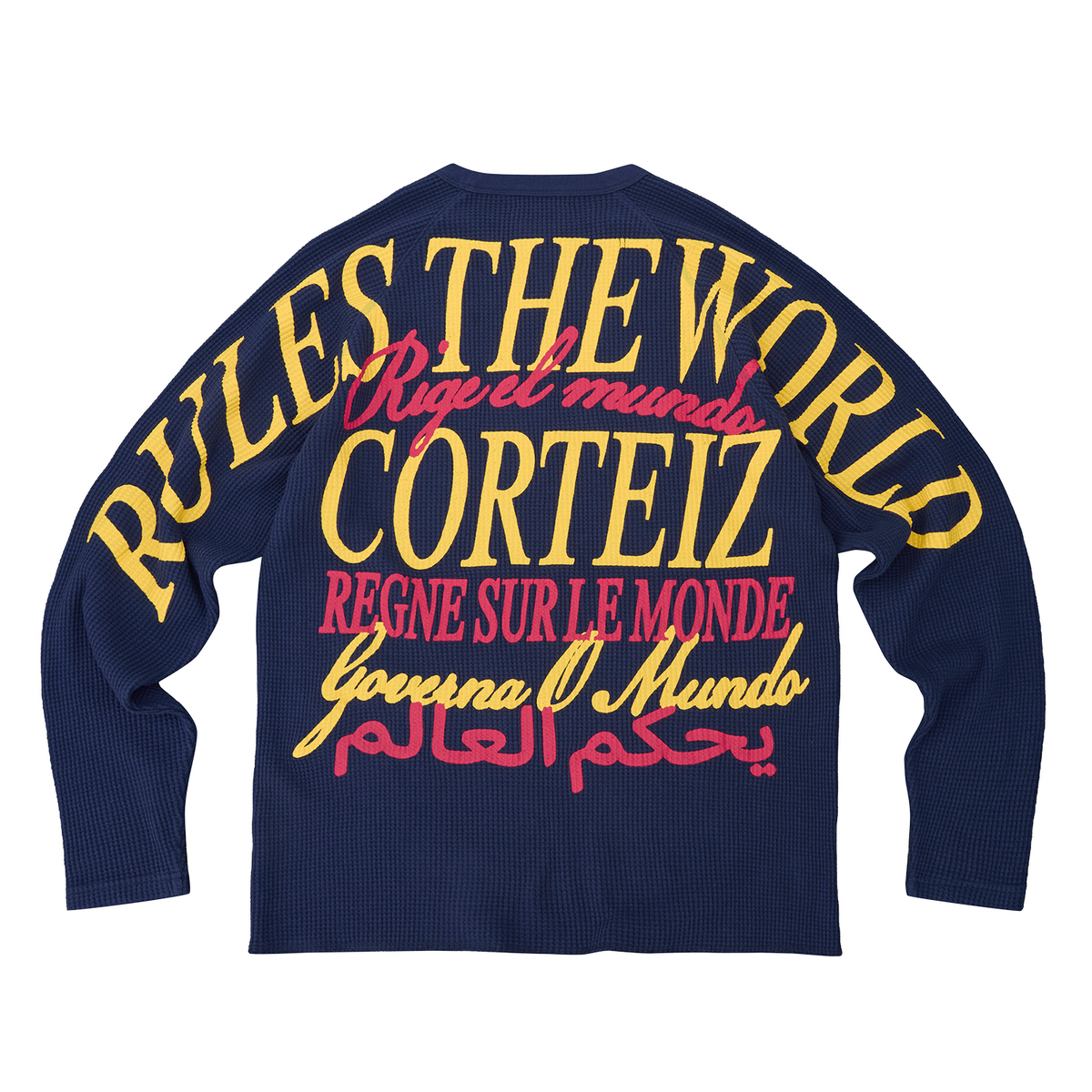 WORLDWIDE WAFFLE THERMAL [NAVY]