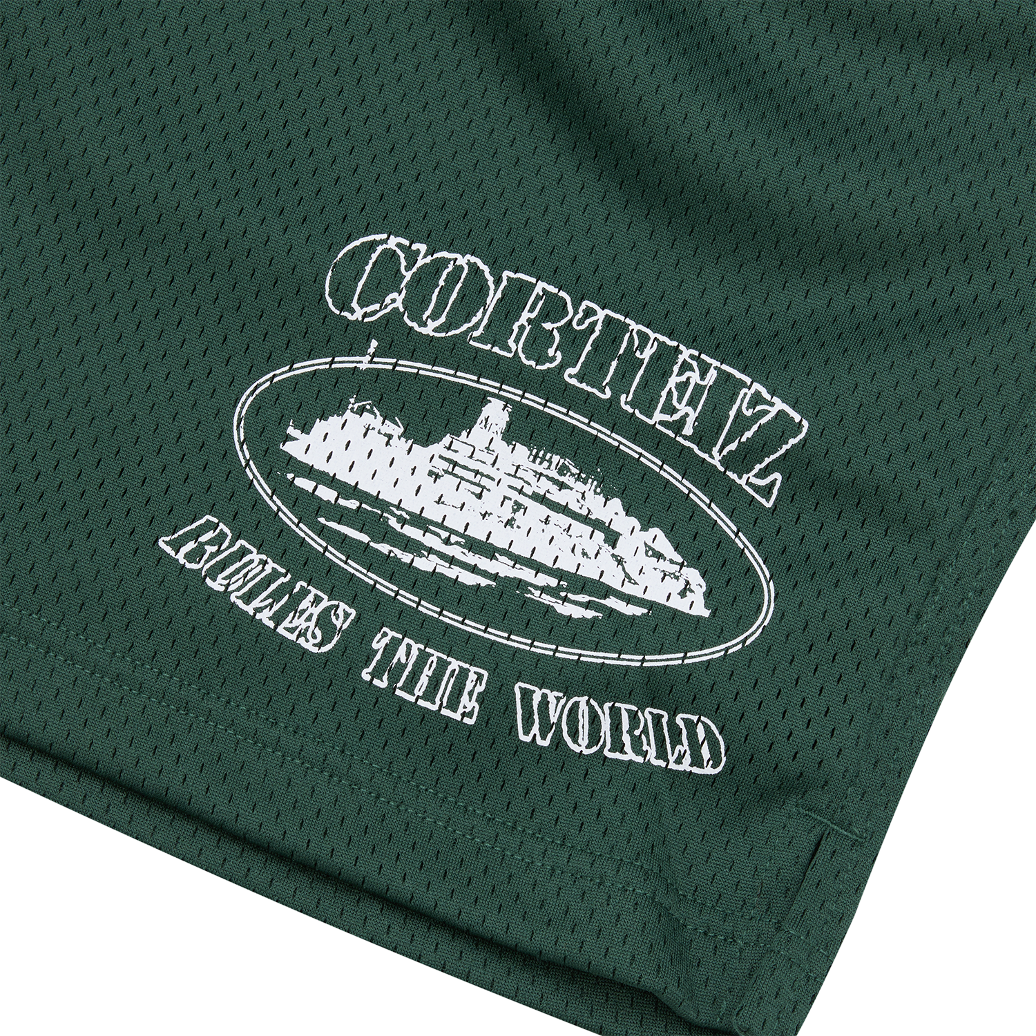 OG ALCATRAZ MESH SHORT [FOREST GREEN]