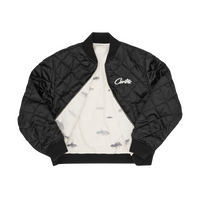 REVERSIBLE BOMBER JACKET [OFFWHITE & BLACK]