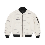 REVERSIBLE BOMBER JACKET [OFFWHITE & BLACK]