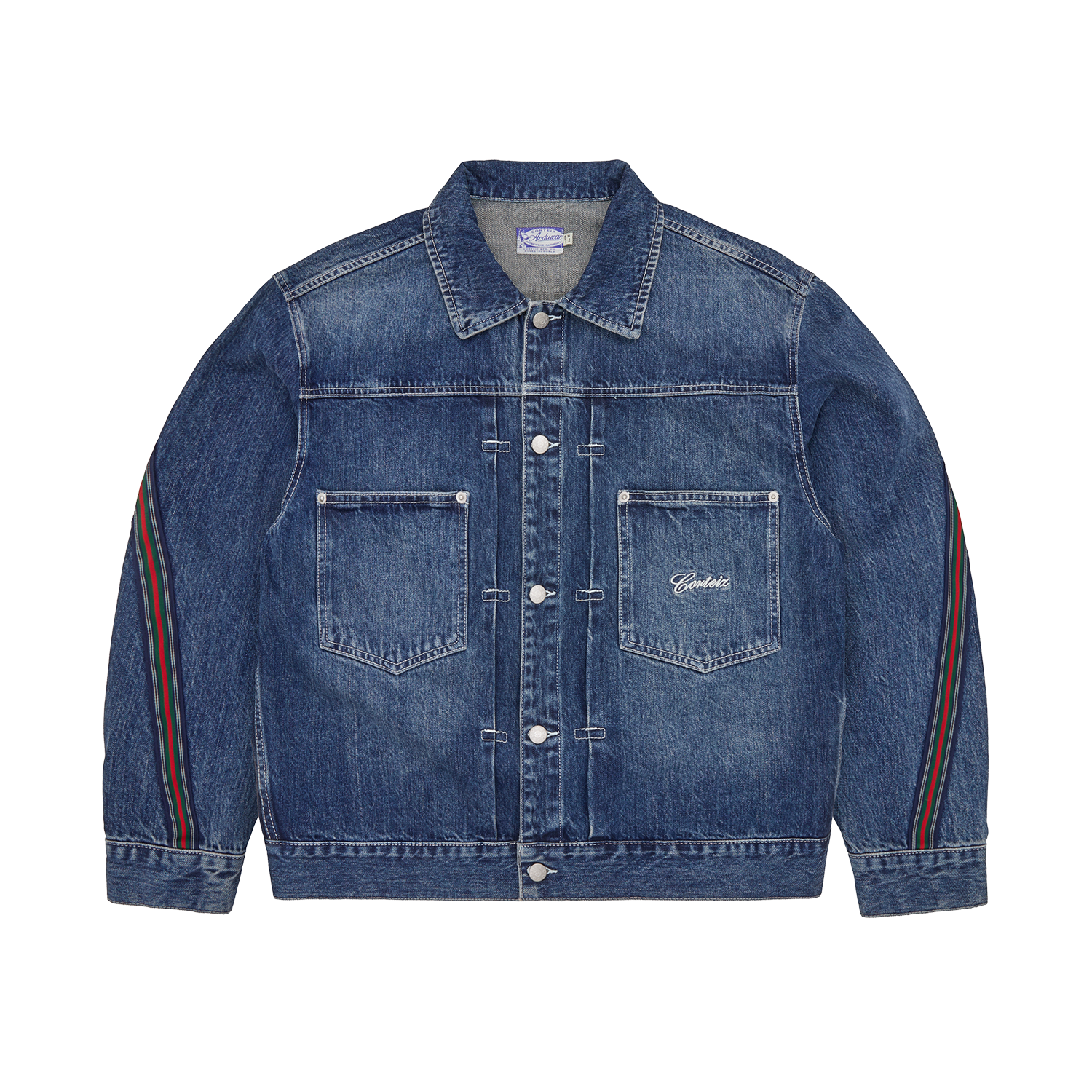 SAVOY DENIM JACKET [CHALK WASH]