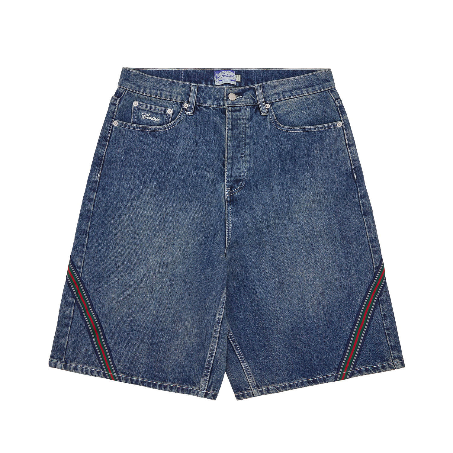 SAVOY DENIM SHORT [CHALK WASH]