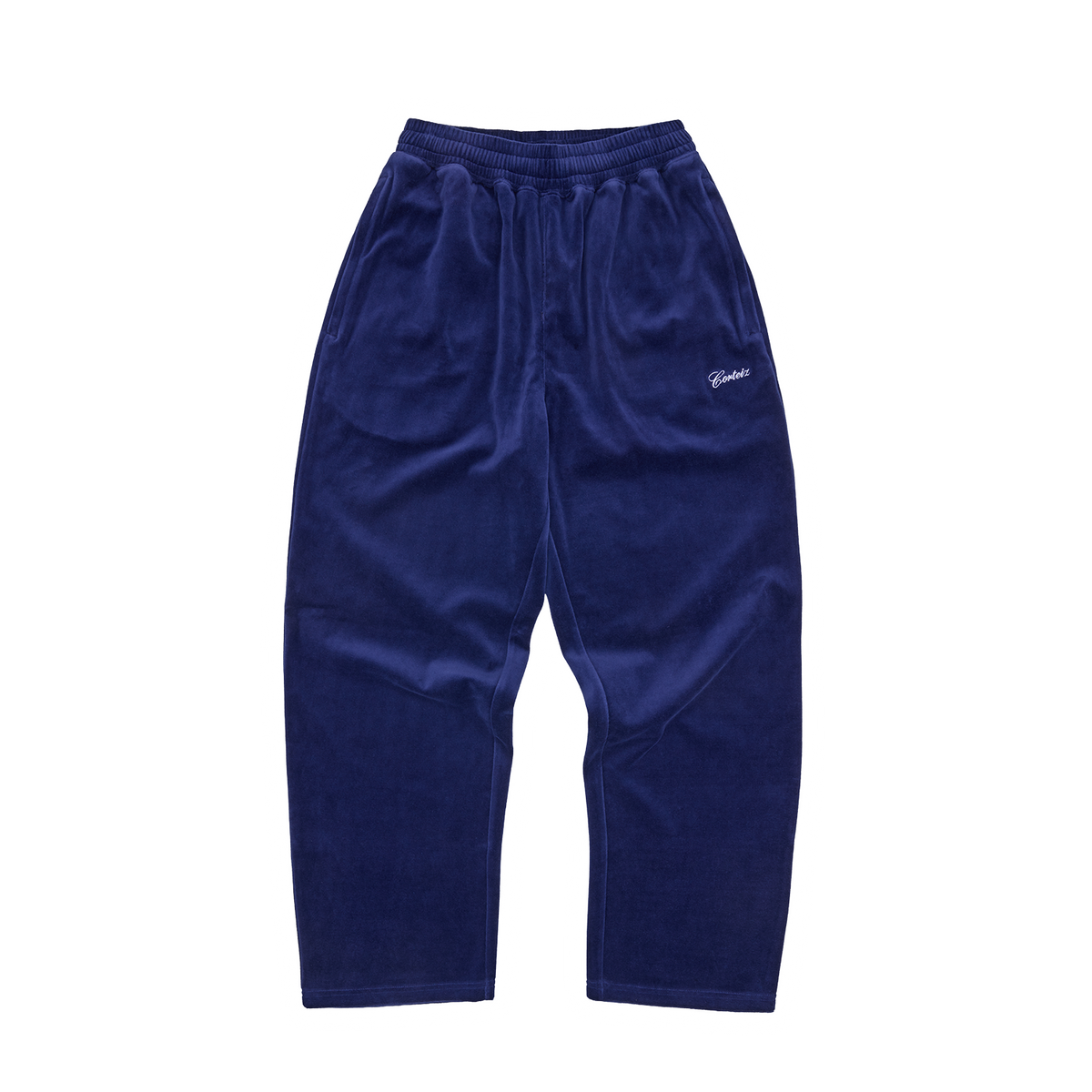 PISTA VELOUR TRACK PANT [NAVY]