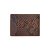 ISLAND LEATHER CARD HOLDER [BROWN SNAKE]