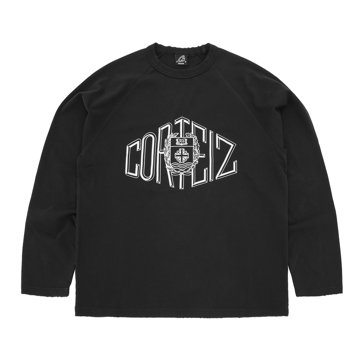 SOPHOMORE RAGLAN LS [BLACK]