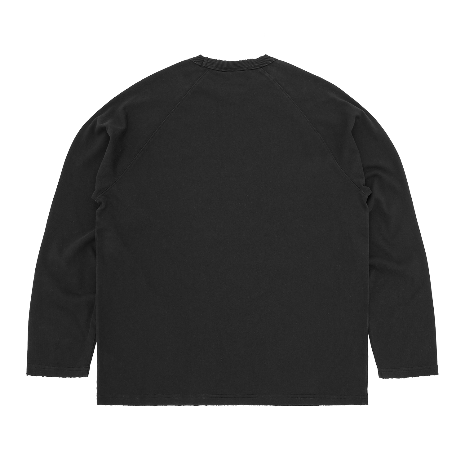 SOPHOMORE RAGLAN LS [BLACK]