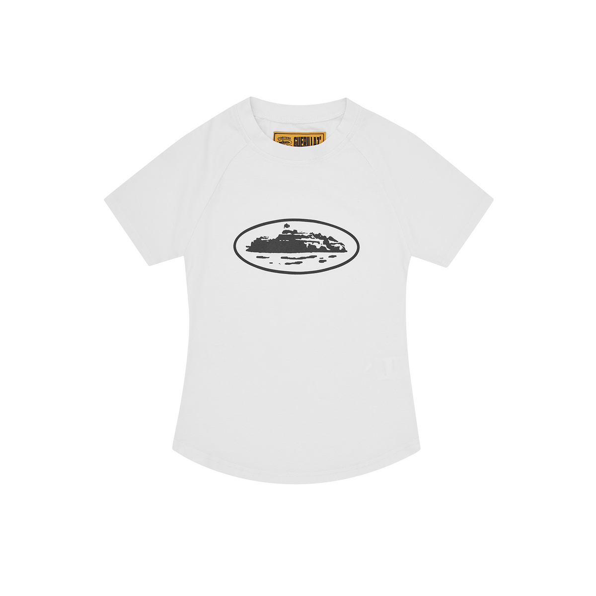 WMNS ALCATRAZ BABY TOP [WHITE & BLACK]