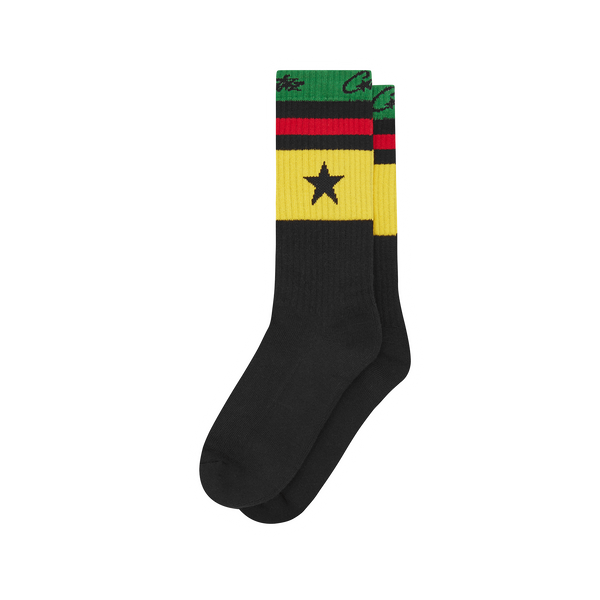 STARZ SOCKS [BLACK AND YELLOW]