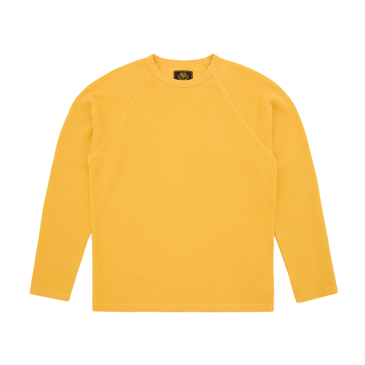 STAR RAGLAN WAFFLE THERMAL [YELLOW]