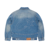 STITCH DOWN DENIM JACKET [FADED INDIGO]