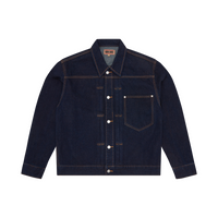 TYPE I FRAYED DENIM JACKET [INDIGO]