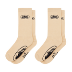 CREME ALCATRAZ SOCKS [2 PACK]