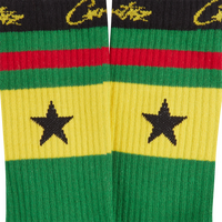 STARZ SOCKS [GREEN AND YELLOW]