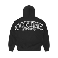 SUPERIOR ROYALE ZIP HOODIE [BLACK]