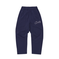 THICK STITCH ALLSTARZ OPEN HEM PANT [NAVY]