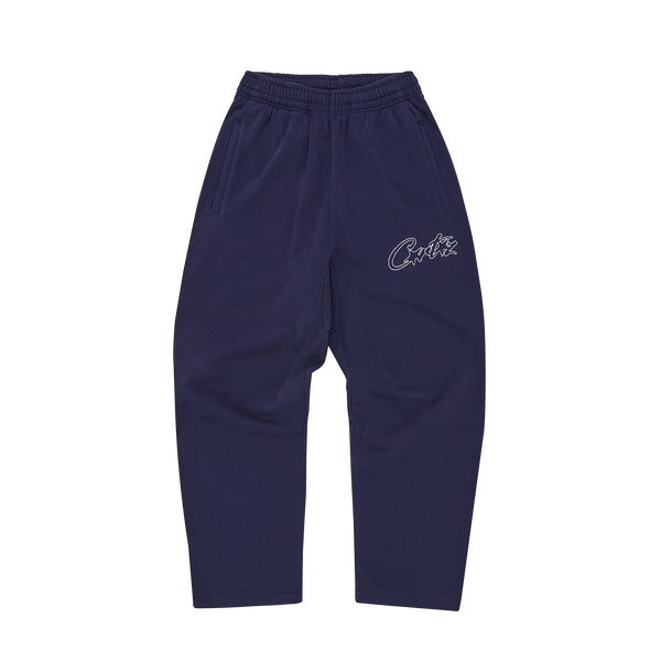 THICK STITCH ALLSTARZ OPEN HEM PANT [NAVY]