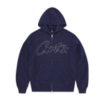 THICK STITCH ALLSTARZ ZIP HOODIE [NAVY]