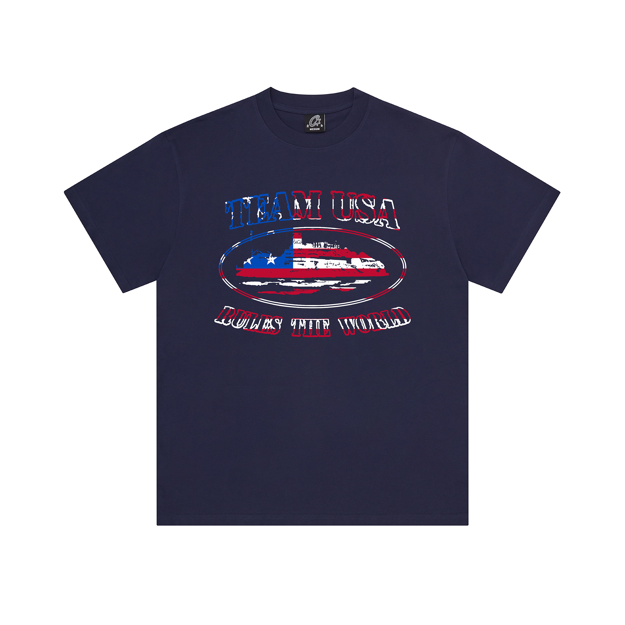 USA ALCATRAZ TEE [NAVY]
